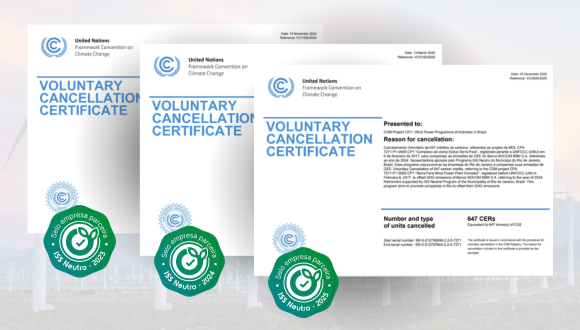 Carbono neutro - sustentabilidade